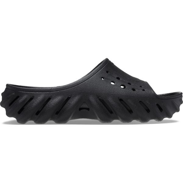 Sandały CROCS ECHO SLIDE Czarny. Czarne sandały Crocs, z gumy, bez zapięcia. Za 324.99 zł.