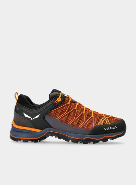Buty turystyczne męskie Salewa Mountain Trainer Lite. Brązowe buty turystyczne Salewa, bez wzorów, z gumy, bez zapięcia, trekkingowe. Za 829.99 zł.