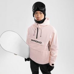 Kurtka snowboardowa męska W6 Flims. Czerwone kurtki SIROKO, l, bez wzorów, bez kaptura. W wyprzedaży za 555.00 zł.