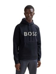 Hugo Boss Bluza w kolorze granatowym rozmiar: XXL. Niebieskie bluzy HUGO BOSS, xxl, bez wzorów, z kapturem. Za 347.99 zł.