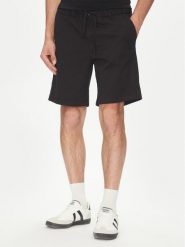 Jack&Jones Szorty materiałowe Jaiden 12274983 Czarny Relaxed Fit. Czarne szorty Jack&Jones, m, bez wzorów, z bawełny. Za 89.99 zł.