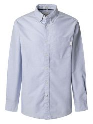 Pepe Jeans Koszula "Andrew" w kolorze błękitnym rozmiar: S. Niebieskie koszule Pepe Jeans, s, bez wzorów, z bawełny, bez kołnierzyka, bez ramiączek. Za 181.45 zł.