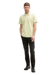 Tom Tailor Koszulka polo w kolorze zielonym rozmiar: M. Zielone koszulki polo Tom Tailor, m, bez wzorów, z bawełny, bez kołnierzyka, bez ramiączek. Za 72.95 zł.