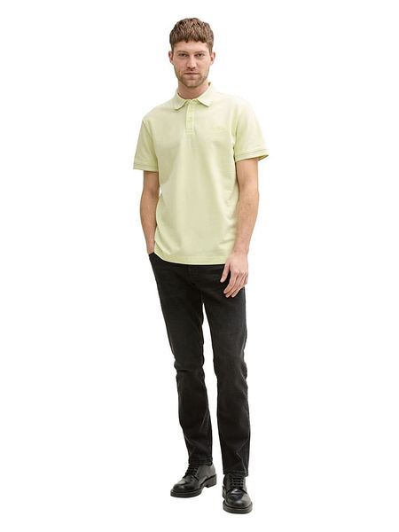 Tom Tailor Koszulka polo w kolorze zielonym rozmiar: M. Zielone koszulki polo Tom Tailor, m, bez wzorów, z bawełny, bez kołnierzyka, bez ramiączek. Za 72.95 zł.