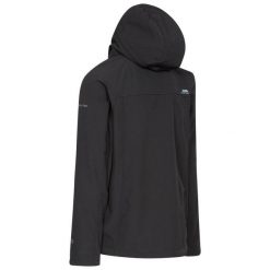 Trespass Accelerator Ii - Męski Softshell Jkt Czarny. Czarne kurtki softshell Trespass, m, bez wzorów, z softshellu, bez kaptura. W wyprzedaży za 360.70 zł.