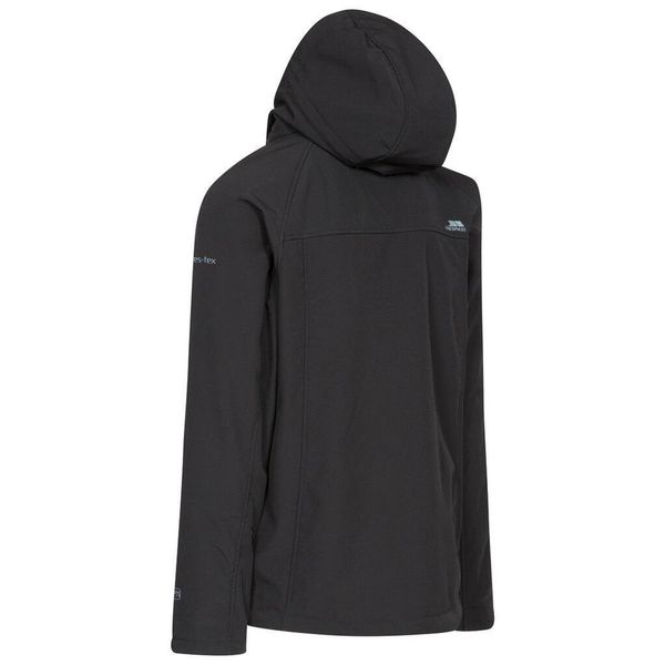 Trespass Accelerator Ii - Męski Softshell Jkt Czarny. Czarne kurtki softshell Trespass, m, bez wzorów, z softshellu, bez kaptura. Za 387.99 zł.