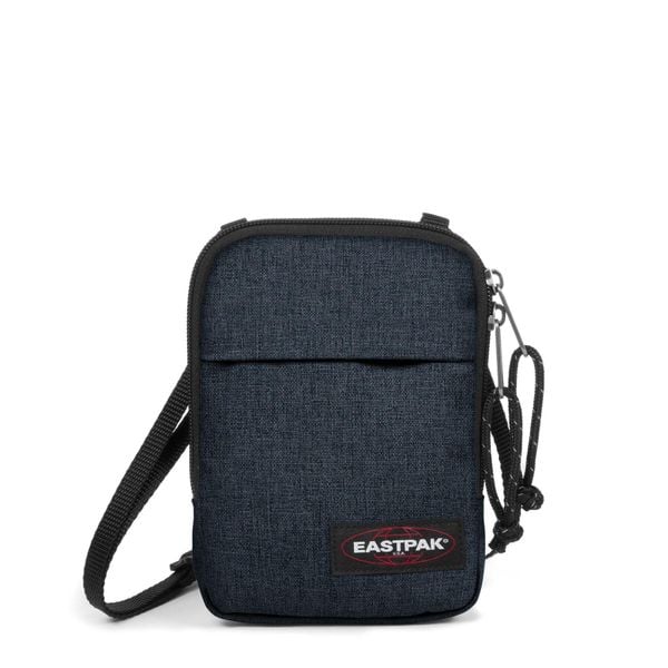 Torba na ramię Eastpak Buddy. Niebieskie torby na ramię Eastpak, bez wzorów, z denimu, na ramię, bez dodatków. Za 62.03 zł.