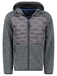 Geographical Norway Kurtka polarowa "Boronto" w kolorze antracytowym rozmiar: XXL. Czarne kurtki Geographical Norway, xxl, bez wzorów, z polaru, bez kaptura. Za 161.73 zł.