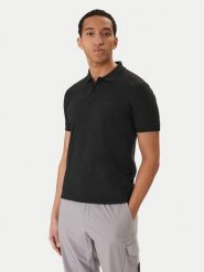 BOSS Polo Pio 1 50554574 Czarny Regular Fit. Czarne koszulki polo Boss, m, bez wzorów, z bawełny, bez kołnierzyka, bez ramiączek. Za 399.99 zł.