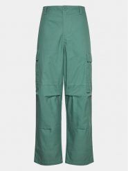HUF Spodnie materiałowe Utility PT00278 Zielony Relaxed Fit. Zielone spodnie materiałowe HUF, m, bez wzorów, z bawełny. Za 429.99 zł.