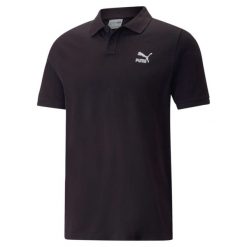 Koszulka sportowa męska Puma Classics Polo. Czarne koszulki polo Puma, m, bez wzorów, bez kołnierzyka, bez ramiączek. Za 205.00 zł.