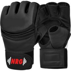 Rękawiczki MMA - Rozmiar: XL. Białe rękawiczki NRG WELLNESS, bez wzorów, ze skóry. Za 289.75 zł.