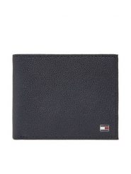 Tommy Hilfiger Portfel Th Flag Mini Cc Wallet AM0AM13518 Granatowy. Niebieskie portfele Tommy Hilfiger, bez wzorów, ze skóry. Za 229.99 zł.
