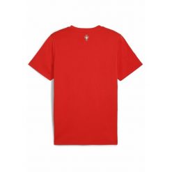 Męska koszulka Portugalia ftblNRGY PUMA Sport Red White. Białe t-shirty sportowe Puma, bez wzorów, bez ramiączek, do piłki nożnej. Za 139.00 zł.