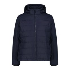 Kurtka z kapturem CMP. Czarne kurtki narciarskie i snowboardowe CMP, m, bez wzorów, z puchu, narciarskie. Za 469.00 zł.