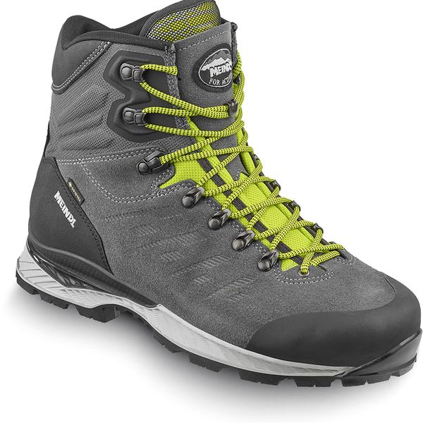 Buty trekkingowe męskie MEINDL Air Revolution 2.6. Szare buty turystyczne MEINDL, bez wzorów, z gore-texu, bez zapięcia, outdoorowe, gore-tex. Za 1,499.90 zł.