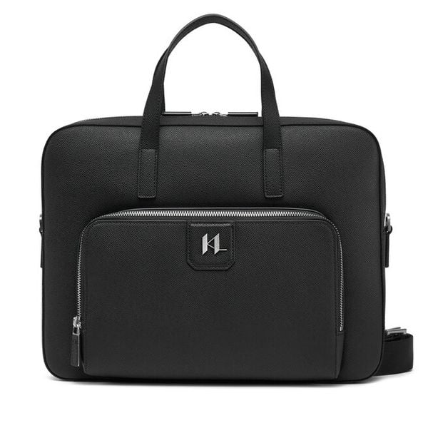Torba na laptopa KARL LAGERFELD. Czarne torby na laptopa KARL LAGERFELD. Za 848.99 zł.