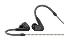 Sennheiser IE 200. Czarne słuchawki bezprzewodowe Sennheiser. Za 529.00 zł.