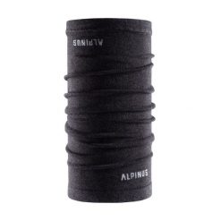 Komin na szyję trekkingowy Alpinus Utulik Miyabi Gray. Szare szaliki Alpinus, bez wzorów, z dzianiny. Za 49.00 zł.