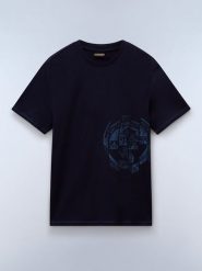 NAPAPIJRY Koszulka "Vanni" w kolorze granatowym rozmiar: XS. Niebieskie bezrękawniki NAPAPIJRY, xs, bez wzorów, z bawełny, bez kołnierzyka, bez ramiączek. Za 70.24 zł.