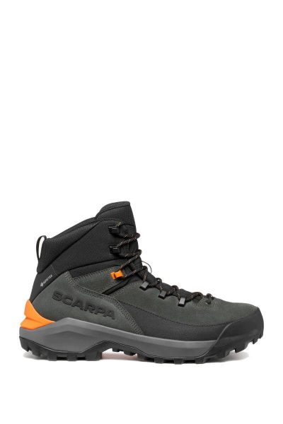 Buty trekkingowe wysokie męskie Mustang TRK GTX. Brązowe buty turystyczne Scarpa, na zimę, bez wzorów, z gore-texu, przed kolano, bez zapięcia, trekkingowe, gore-tex. Za 983.99 zł.