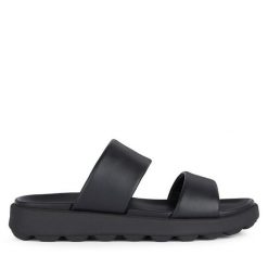 Klapki Geox. Czarne klapki Geox. Za 259.99 zł.
