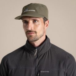 Czapka z daszkiem Craghoppers NosiLife Multi Active Cap II. Zielone czapki z daszkiem Craghoppers, bez wzorów. Za 135.99 zł.