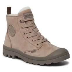 Trapery Palladium. Brązowe trapery Palladium, bez zapięcia. Za 639.99 zł.
