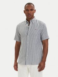 Tommy Hilfiger Koszula MW0MW42449 Niebieski Regular Fit. Niebieskie koszule Tommy Hilfiger, m, bez wzorów, z bawełny, bez kołnierzyka, bez ramiączek. Za 369.99 zł.