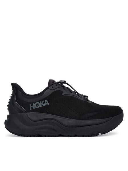 Hoka Buty do biegania Arahi Sr 1168712 Czarny. Czarne buty do biegania HOKA, bez wzorów, z materiału, bez zapięcia, do biegania. Za 729.99 zł.