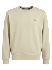 U.S. Polo Assn. Bluza w kolorze beżowym rozmiar: M. Brązowe bluzy U.S. Polo Assn., m, bez wzorów, z bawełny, bez kaptura. Za 140.20 zł.
