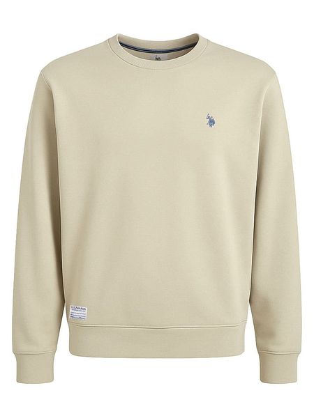 U.S. Polo Assn. Bluza w kolorze beżowym rozmiar: M. Brązowe bluzy U.S. Polo Assn., m, bez wzorów, z bawełny, bez kaptura. Za 144.24 zł.