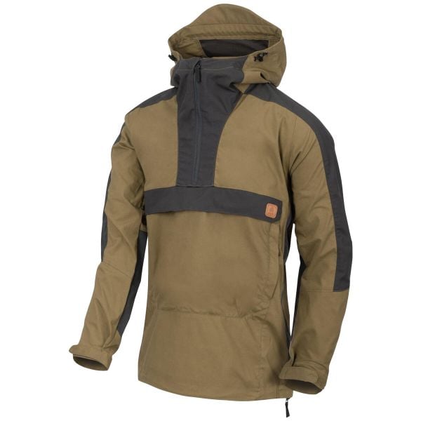 Kurtka outdoorowa męska Helikon-Tex Anorak Woodsman. Brązowe kurtki Helikon-Tex, m, bez wzorów, bez kaptura. Za 356.99 zł.