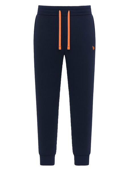 U.S. Polo Assn. Spodnie dresowe w kolorze granatowym rozmiar: L. Niebieskie spodnie treningowe długie U.S. Polo Assn., l, bez wzorów, z bawełny. Za 192.79 zł.