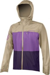 Kurtka nieprzemakalna Endura Singletrack II. Brązowe kurtki ENDURA, xl, bez wzorów, z materiału, z kapturem. Za 757.00 zł.