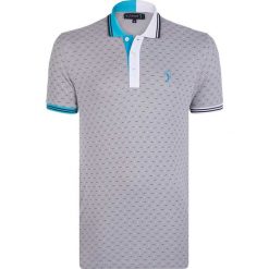 Koszulka polo "Ball Mark" w kolorze szarym. Koszulki polo marki Sir Raymond Tailor. W wyprzedaży za 130.95 zł.