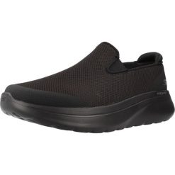 Buty SKECHERS GO WALK ARCH FIT N JOY Czarny. Czarne buty trekkingowe Skechers, bez wzorów, z tkaniny, bez zapięcia, trekkingowe, skechers sport. Za 343.99 zł.