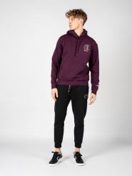 Champion Bluza "Hoodie" | HBGF89H586NKA | Mężczyzna | Fioletowy. Fioletowe bluzy Champion, m, bez wzorów, z bawełny, bez kaptura. W wyprzedaży za 169.00 zł.
