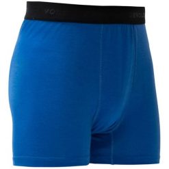 Bokserki termoaktywne Devold Breeze Merino 150 Boxer. Niebieskie bokserki Devold, l, bez wzorów, z materiału. Za 194.69 zł.