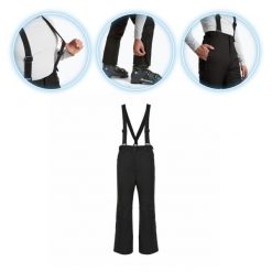 Spodnie narciarskie męskie KADVA Edge X Pants. Czarne spodnie narciarskie i snowboardowe KADVA, m, bez wzorów, narciarskie. Za 129.99 zł.