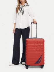 Nautica Walizka średnia WB-NTC-KS-004-07-M Czerwony. Czerwone walizki Nautica, bez wzorów, średnie. Za 319.99 zł.