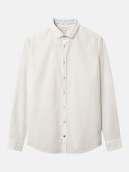 COLOURS & SONS Koszula w kolorze kremowym rozmiar: M. Brązowe koszule COLOURS & SONS, m, bez wzorów, bez kołnierzyka, bez ramiączek. Za 147.99 zł.
