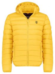 ANAPURNA Kurtka pikowana "Amitalana" w kolorze musztardowym rozmiar: 3XL. Żółte kurtki ANAPURNA, xl, z aplikacjami, bez kaptura. Za 131.12 zł.