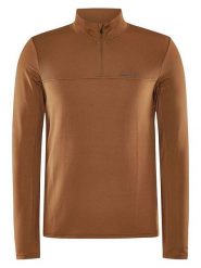 Craft Koszulka funkcyjna "Core Gain" w kolorze jasnobrązowym rozmiar: XL. Brązowe t-shirty sportowe Craft, bez wzorów, bez ramiączek, outdoorowe. Za 86.99 zł.