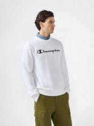 Champion Bluza w kolorze białym rozmiar: XL. Białe bluzy Champion, xl, bez wzorów, z bawełny, bez kaptura. Za 113.63 zł.