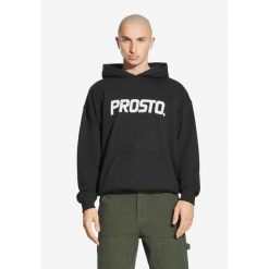 Bluza sportowa męska Prosto Big Log z kapturem. Czarne bluzy z kapturem Prosto., m, bez wzorów, z kapturem. Za 264.99 zł.