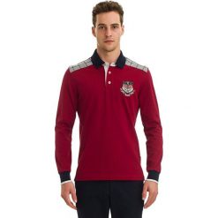 Galvanni koszulka polo męska Angola XL, czerwony. Czerwone koszulki polo Galvanni, m, bez wzorów, z bawełny, bez kołnierzyka, bez ramiączek. W wyprzedaży za 279.00 zł.