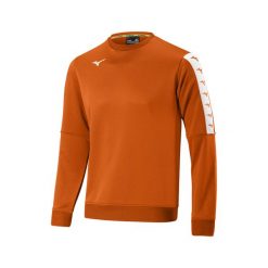 Bluza Mizuno Nara Training. Brązowe bluzy Mizuno, bez wzorów, bez kaptura. Za 186.50 zł.