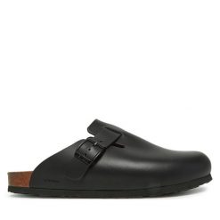 Klapki Josef Seibel. Czarne klapki Josef Seibel. Za 349.99 zł.