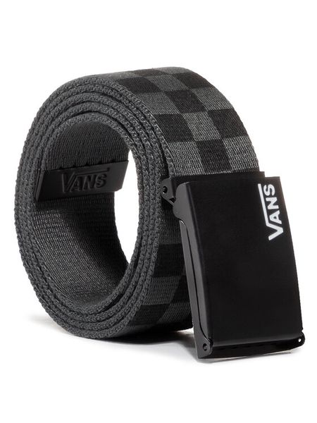 Vans Pasek Męski Deppster II Web VN0A31J1BA51 Czarny. Czarne paski Vans, bez wzorów, z materiału. Za 109.99 zł.